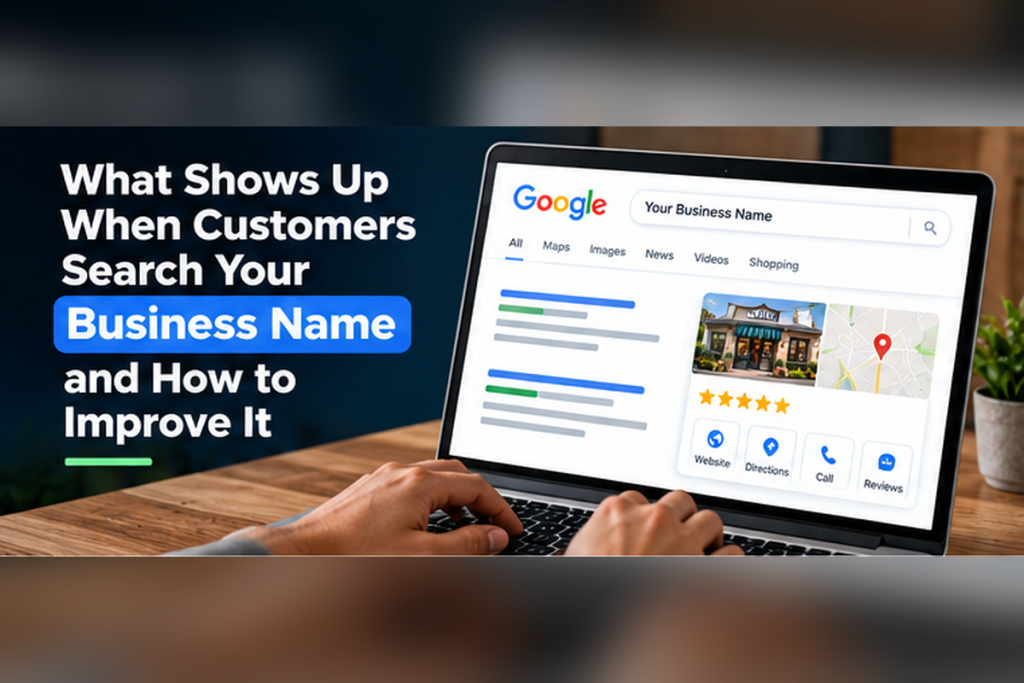 What Shows Up When Customers Search Your Business Name, and How to Improve It